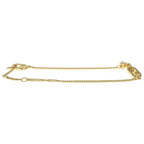 Fendi O'Lock Rhinestone Bracelet Gold — view 3