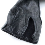 Hermes Soya Gloves Leather Silver Black — view 5