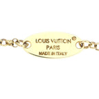 Louis Vuitton LV Heart Motif Pearl Bracelet Gold — view 5