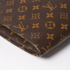 Louis Vuitton Clutch Poche Document Monogram Gold — view 7