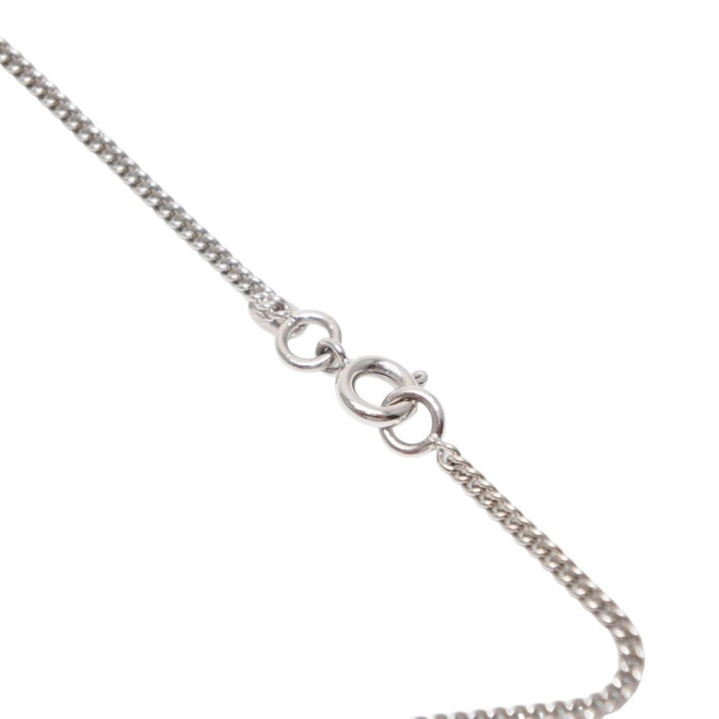 Chanel Canbon Cambon Line Necklace 05 42 Metal Silver — view 6