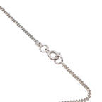 Chanel Canbon Cambon Line Necklace 05 42 Metal Silver — view 6