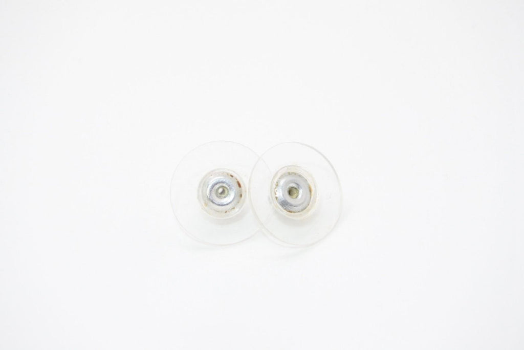 Chanel CC Logo Drop Shape Large Rhinestone Earrings Metal — view 7