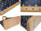 Louis Vuitton Takashi Murakami Alma GM Handbag Monogram Multicolor Black — view 6