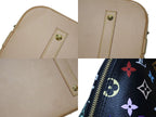 Louis Vuitton Takashi Murakami Alma GM Handbag Monogram Multicolor Black — view 8