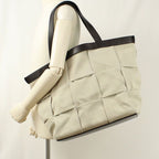 Bottega Veneta Intrecciato Tote Bag Canvas — view 7