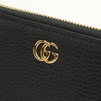 Gucci Double Wallet Zip Around Leather — view 4