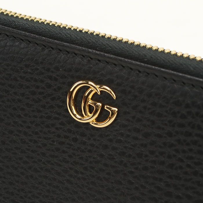 Gucci Double Wallet Zip Around Leather — view 4
