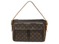 Louis Vuitton Viva-Cite GM Bag Monogram Leather Gold
