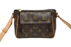 Louis Vuitton Shoulder Bag Viva-Cite PM Brown Monogram Gold — view 3