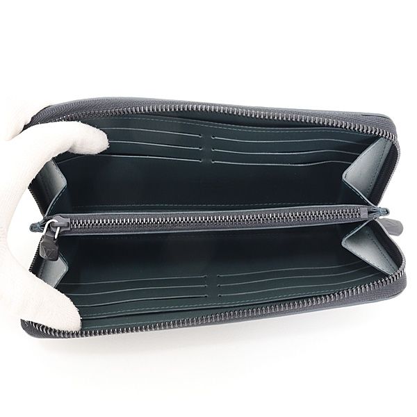 Louis Vuitton Zippy Wallet Horizontal Monogram Shadow Forest Green — view 3
