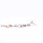 Chanel Drop Earrings 06 CC Logo Clover Heart Faux Pearl — view 5