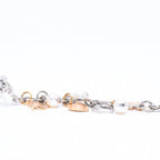 Chanel Drop Earrings 06 CC Logo Clover Heart Faux Pearl — view 4