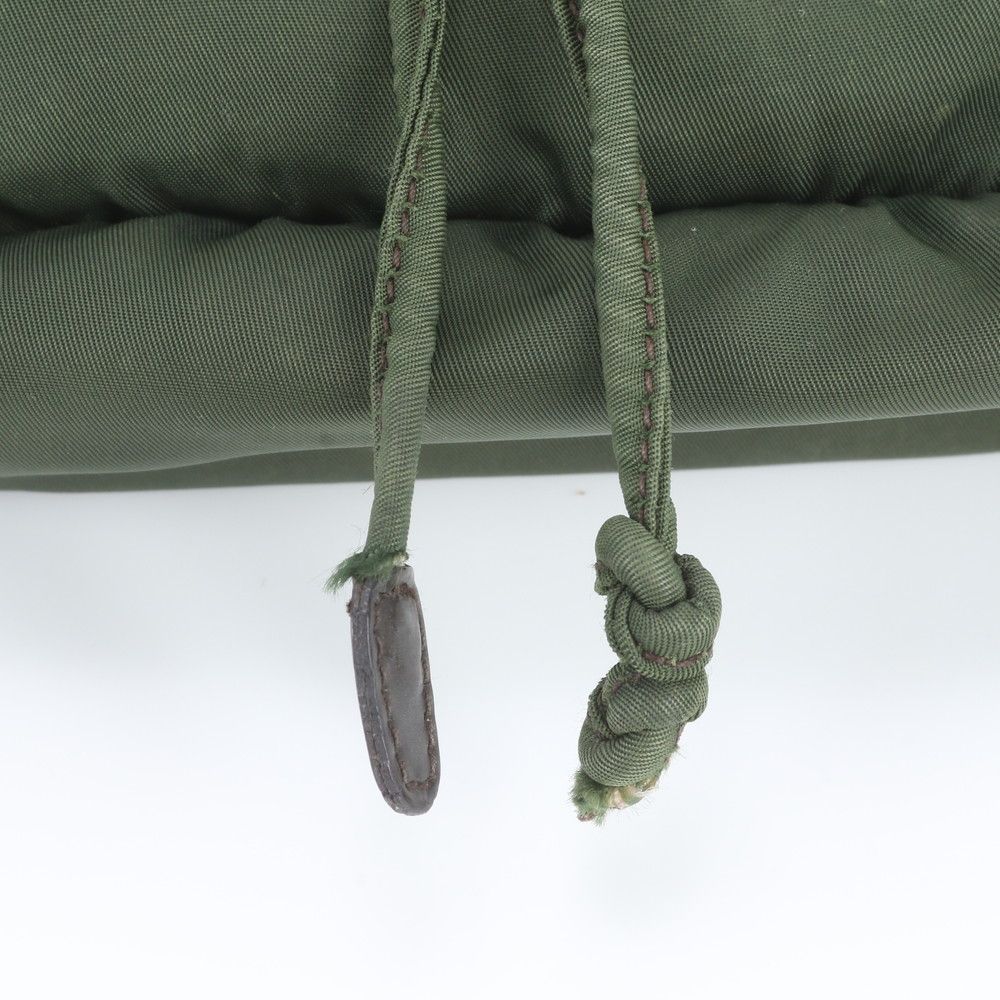 Prada Tessuto Nylon Triangle Logo Leather Backpack — view 8