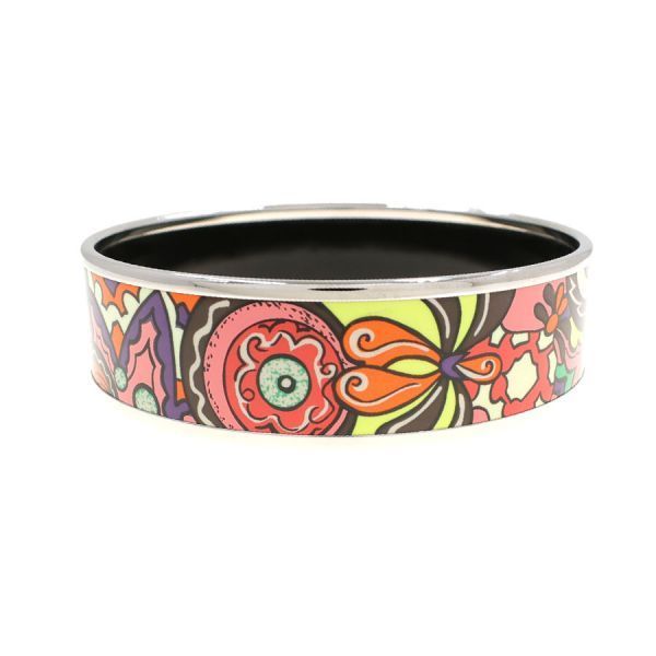 Hermes Enamel Bangle Bracelet — view 2