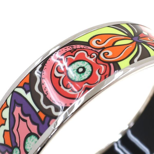 Hermes Enamel Bangle Bracelet — view 7