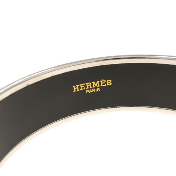 Hermes Enamel Bangle Bracelet — view 8