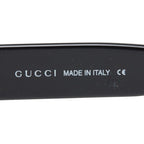 Gucci Vintage Interlocking Cell Frame Sunglasses Eyewear GG Black Acetate — view 7
