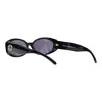 Gucci Vintage Interlocking Cell Frame Sunglasses Eyewear GG Black Acetate — view 2