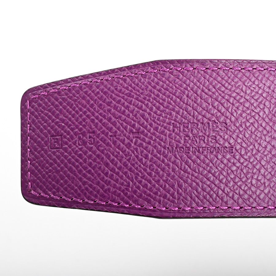 Hermes Belt Clenau Purple — view 7