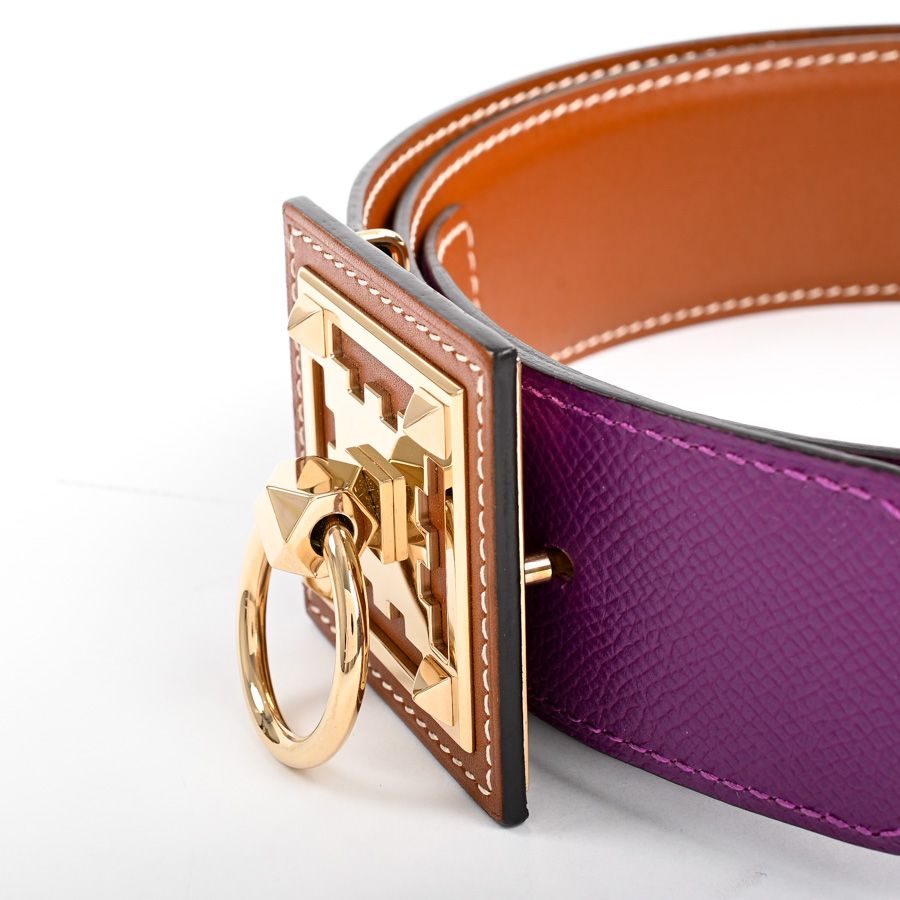 Hermes Belt Clenau Purple — view 2