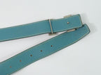 Hermes Constance Belt Reversible 75 Leather Black Blue Silver — view 3