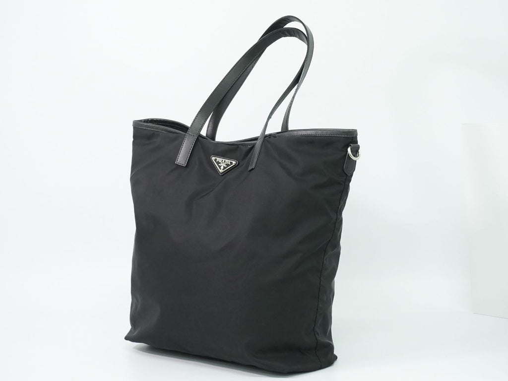 Prada Robot Collection Shoulder Bag Tote Nylon Black Multicolor — view 2