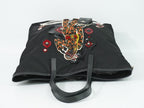 Prada Robot Collection Shoulder Bag Tote Nylon Black Multicolor — view 5