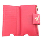 Prada Logo Flap Bifold Wallet Saffiano Leather — view 6