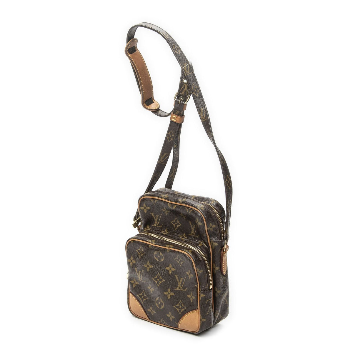 Louis Vuitton Amazon Brown Monogram Canvas Crossbody — view 2