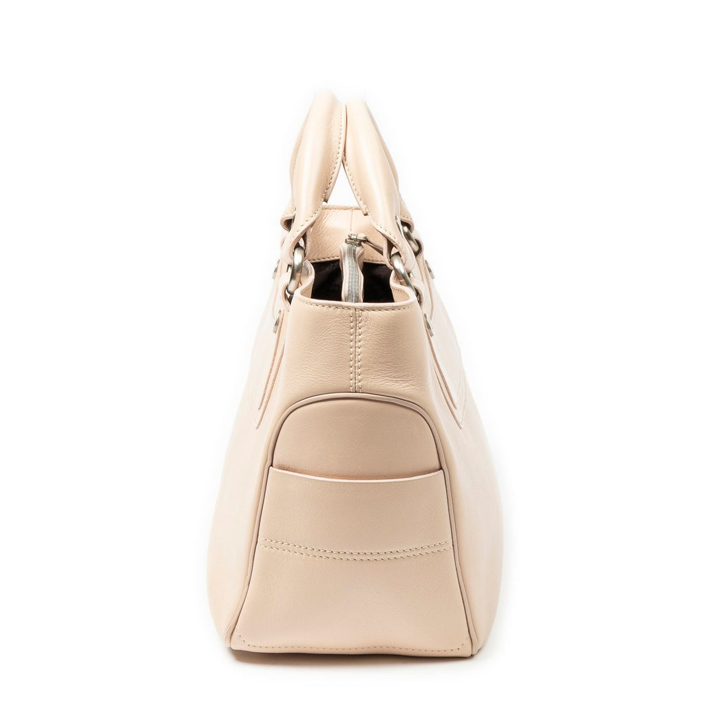 Celine Boogie Bag Beige Calfskin Leather — view 3