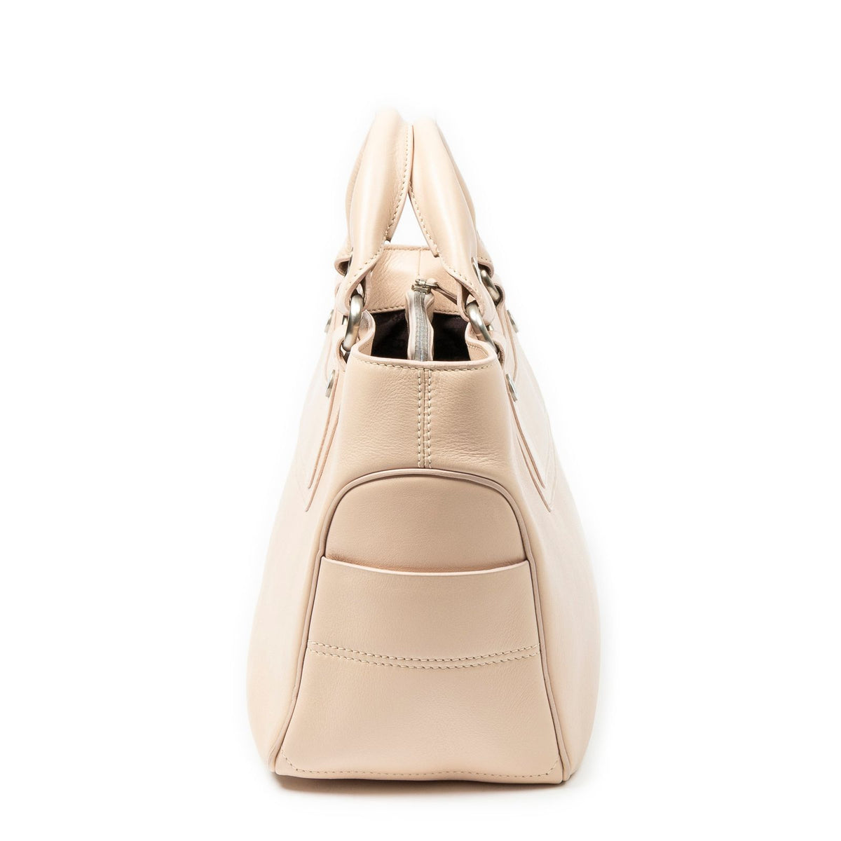 Celine Boogie Bag Beige Calfskin Leather — view 3