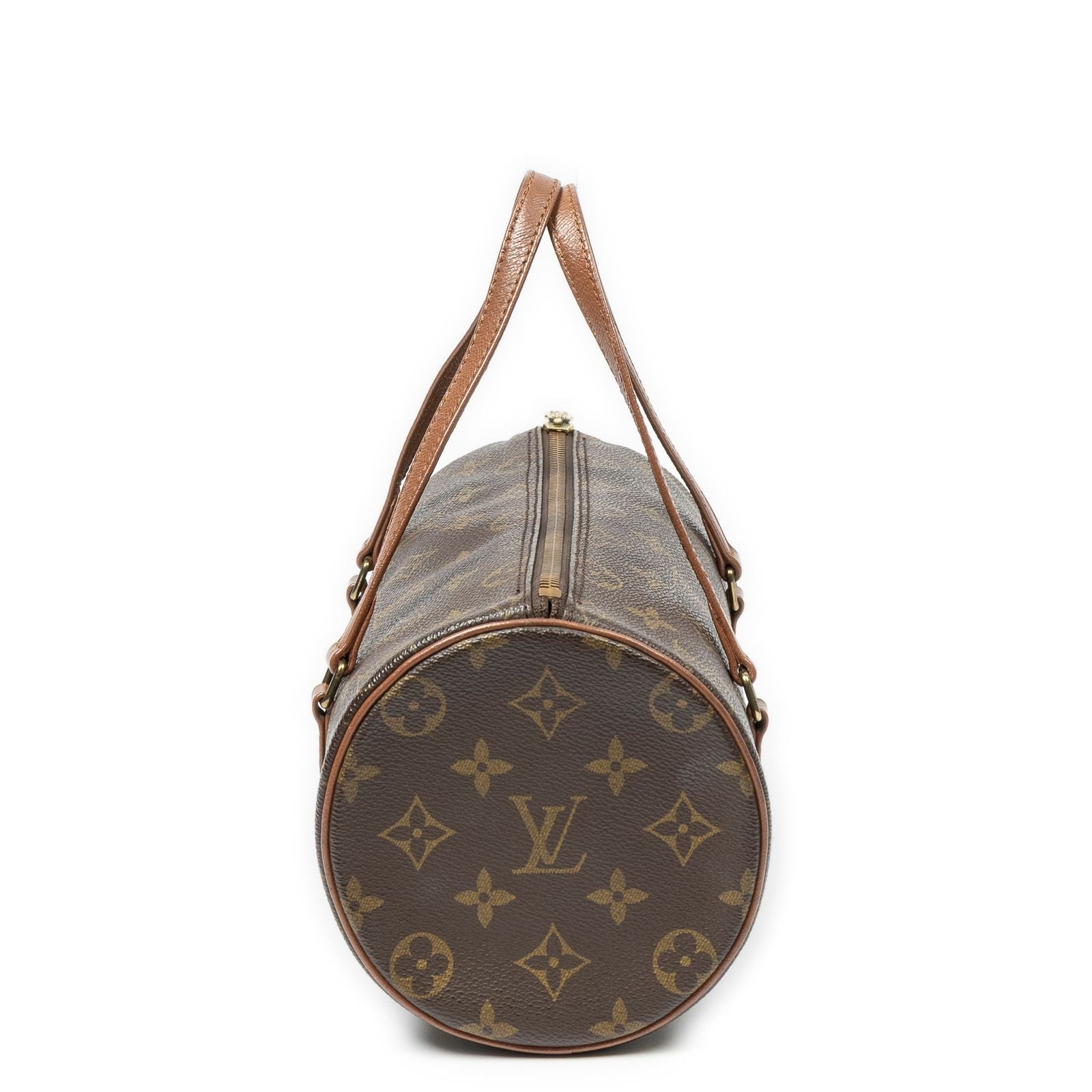 Louis Vuitton Papillon Brown Monogram Canvas Handbag — view 3