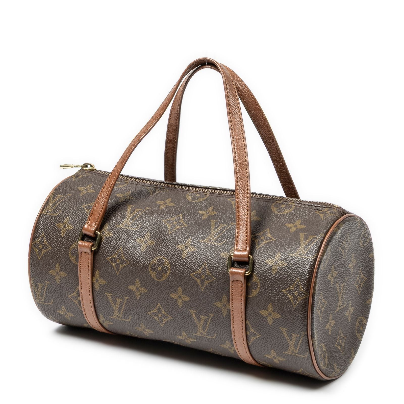 Louis Vuitton Papillon Brown Monogram Canvas Handbag — view 2