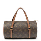 Louis Vuitton Papillon Brown Monogram Canvas Handbag — view 5