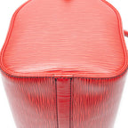 Louis Vuitton Speedy Black Stitch Red Epi Handbag — view 8