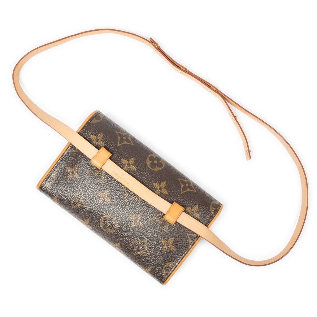 Louis Vuitton Pochette Florentine Brown Monogram Canvas — view 2