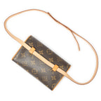Louis Vuitton Pochette Florentine Brown Monogram Canvas — view 2