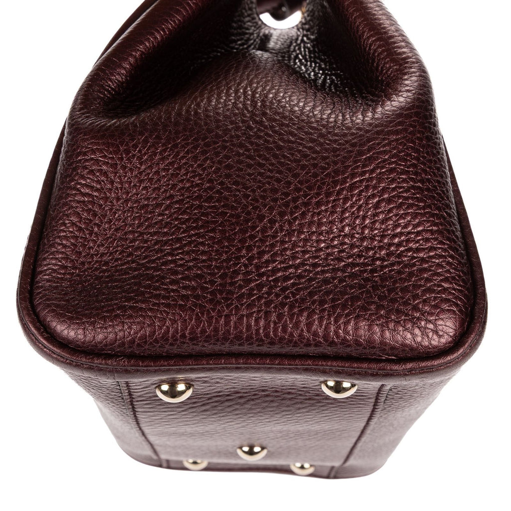 Gucci Soho Tassel Burgundy Grain Calfskin Leather — view 7