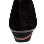 Gucci Small GG Ophidia Black Red Green Suede Leather — view 8