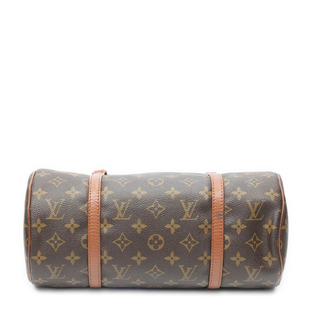 Louis Vuitton Papillon Brown Monogram Canvas Handbag — view 6