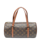 Louis Vuitton Papillon Brown Monogram Canvas Handbag