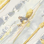 Hermes Scarf Light Green Goldtwill Silk — view 3