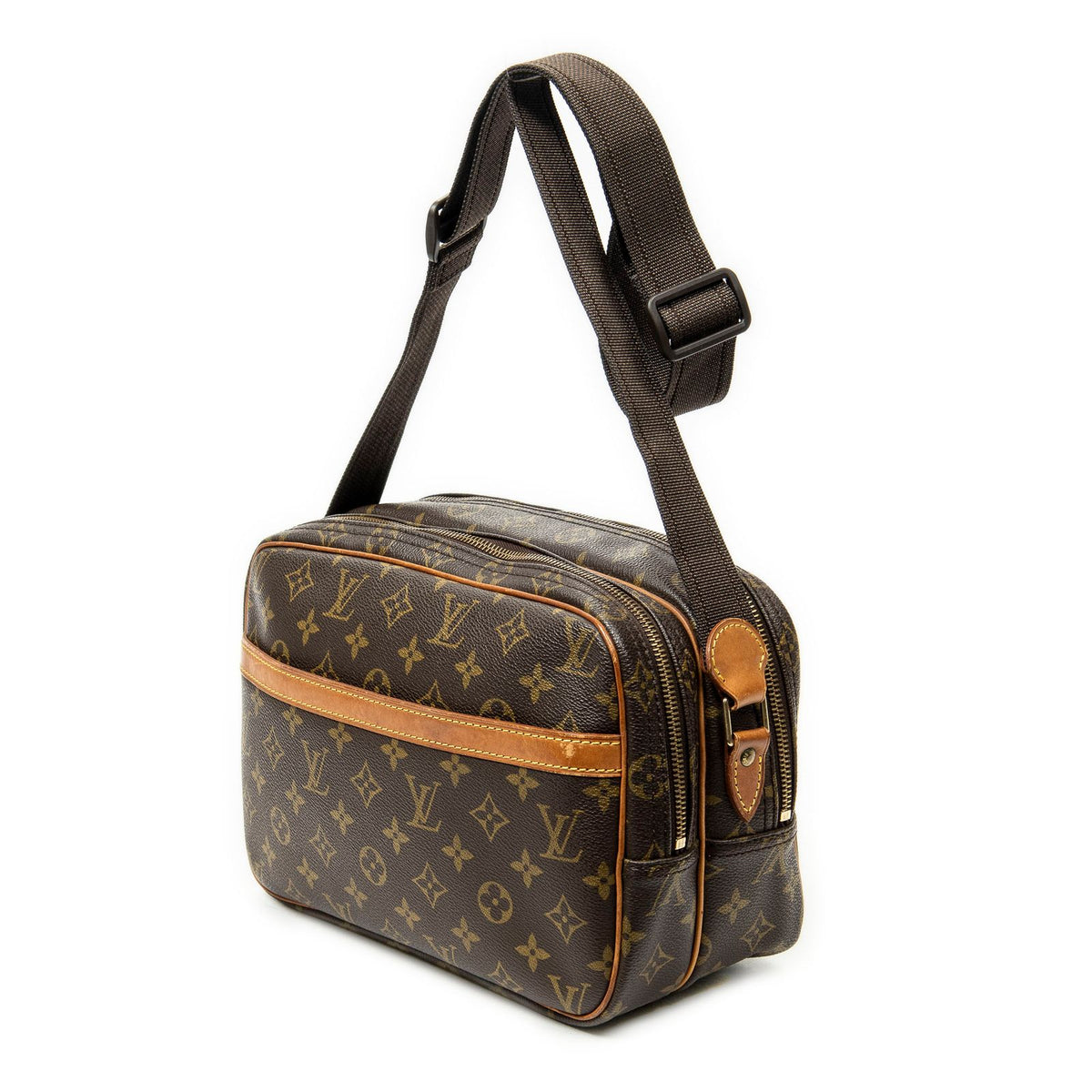 Louis Vuitton Reporter Brown Monogram Canvas — view 2