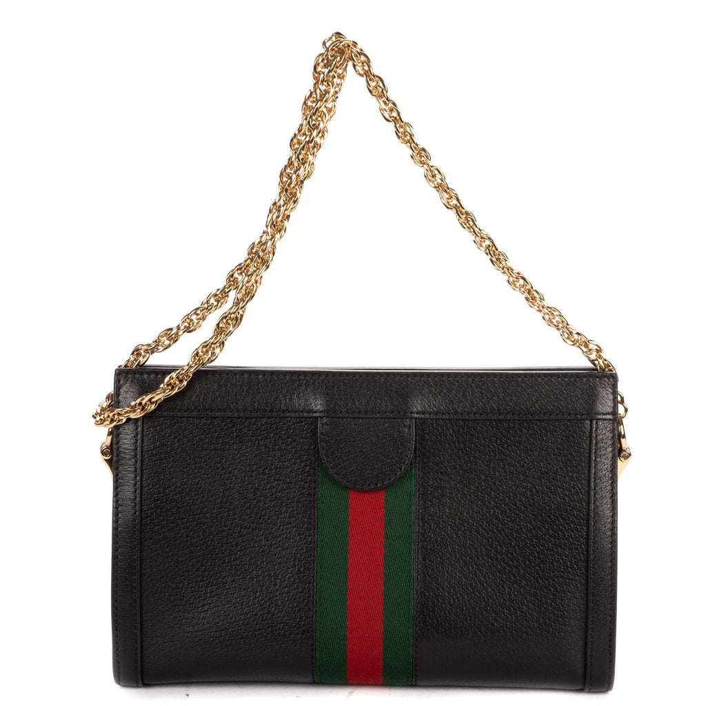 Gucci Small GG Ophidia Black Red Green Calfskin Leather — view 5