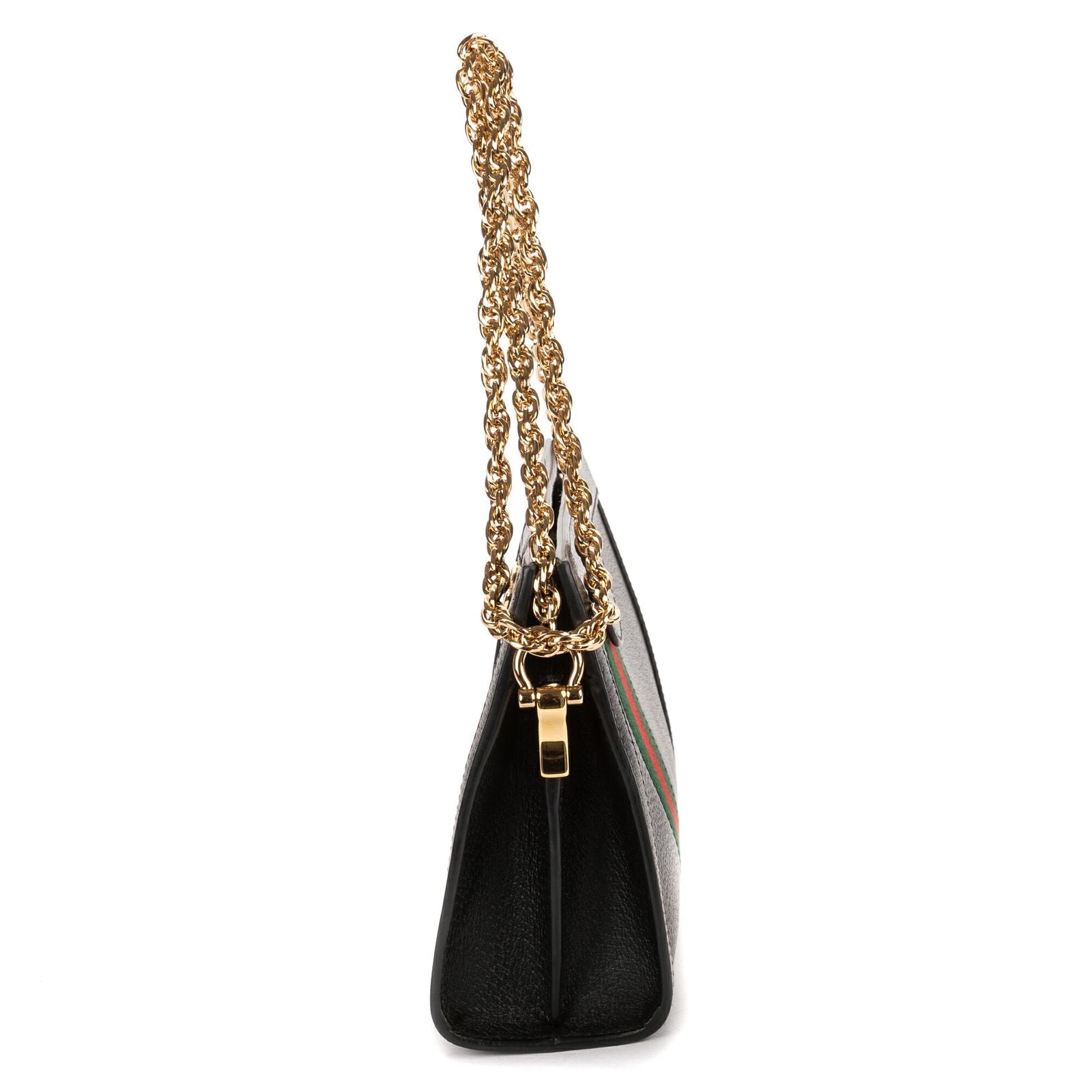 Gucci Small GG Ophidia Black Red Green Calfskin Leather — view 3