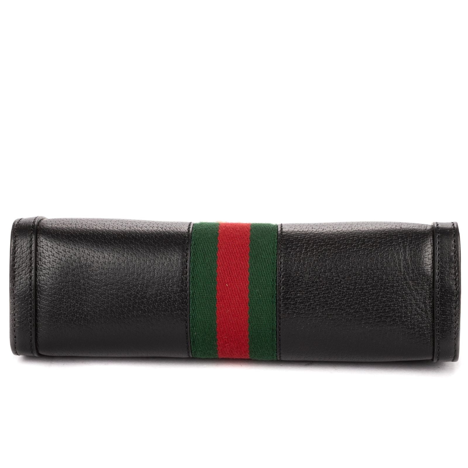 Gucci Small GG Ophidia Black Red Green Calfskin Leather — view 6