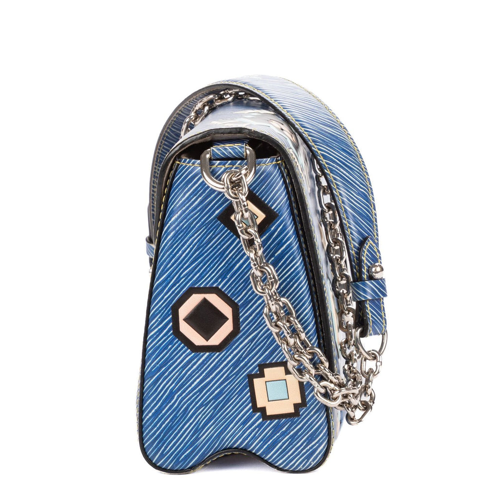 Louis Vuitton Ltd Ed Azteque Twist Blue Aztec Epia — view 4