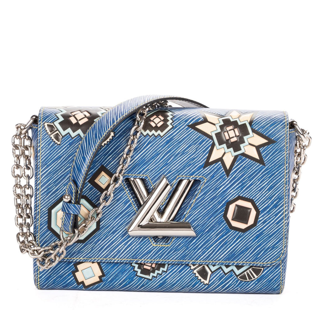 Louis Vuitton Ltd Ed Azteque Twist Blue Aztec Epia