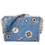 Louis Vuitton Ltd Ed Azteque Twist Blue Aztec Epia — view 5